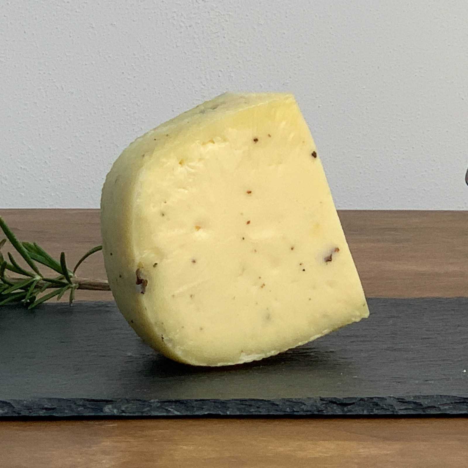 Pecorino Cheese With Truffle.