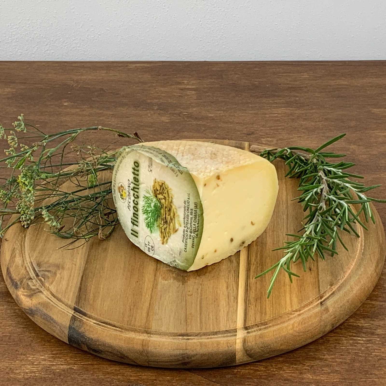 Pecorino Cheese With Fennel.