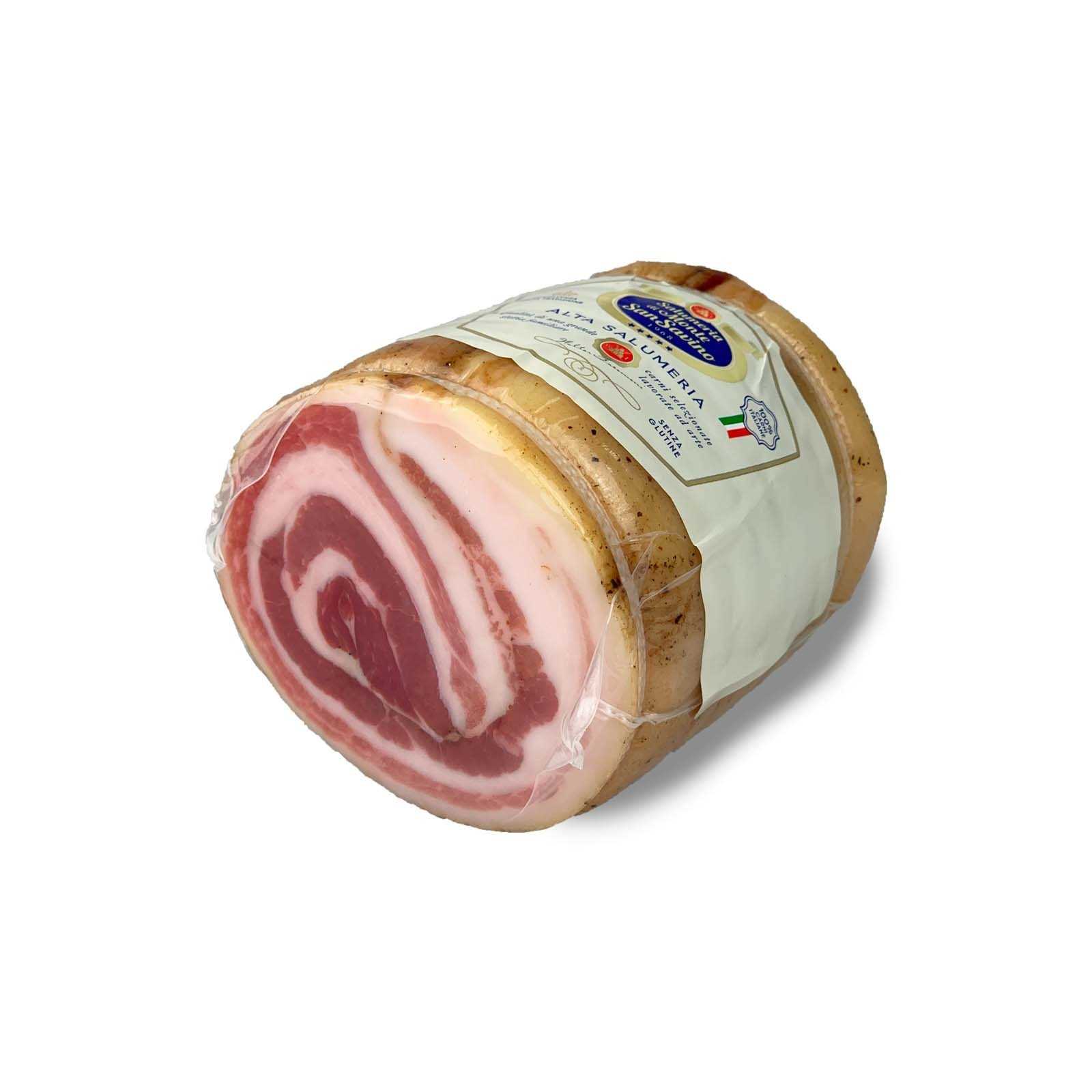 Tuscan Rolled Bacon.