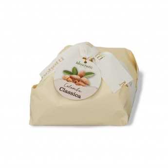 Colomba Pasquale artigianale classica con mandorle italiane