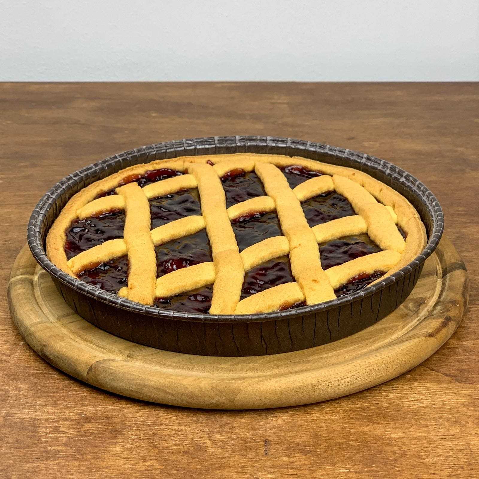 “Crostata” Berry Jam Pie.