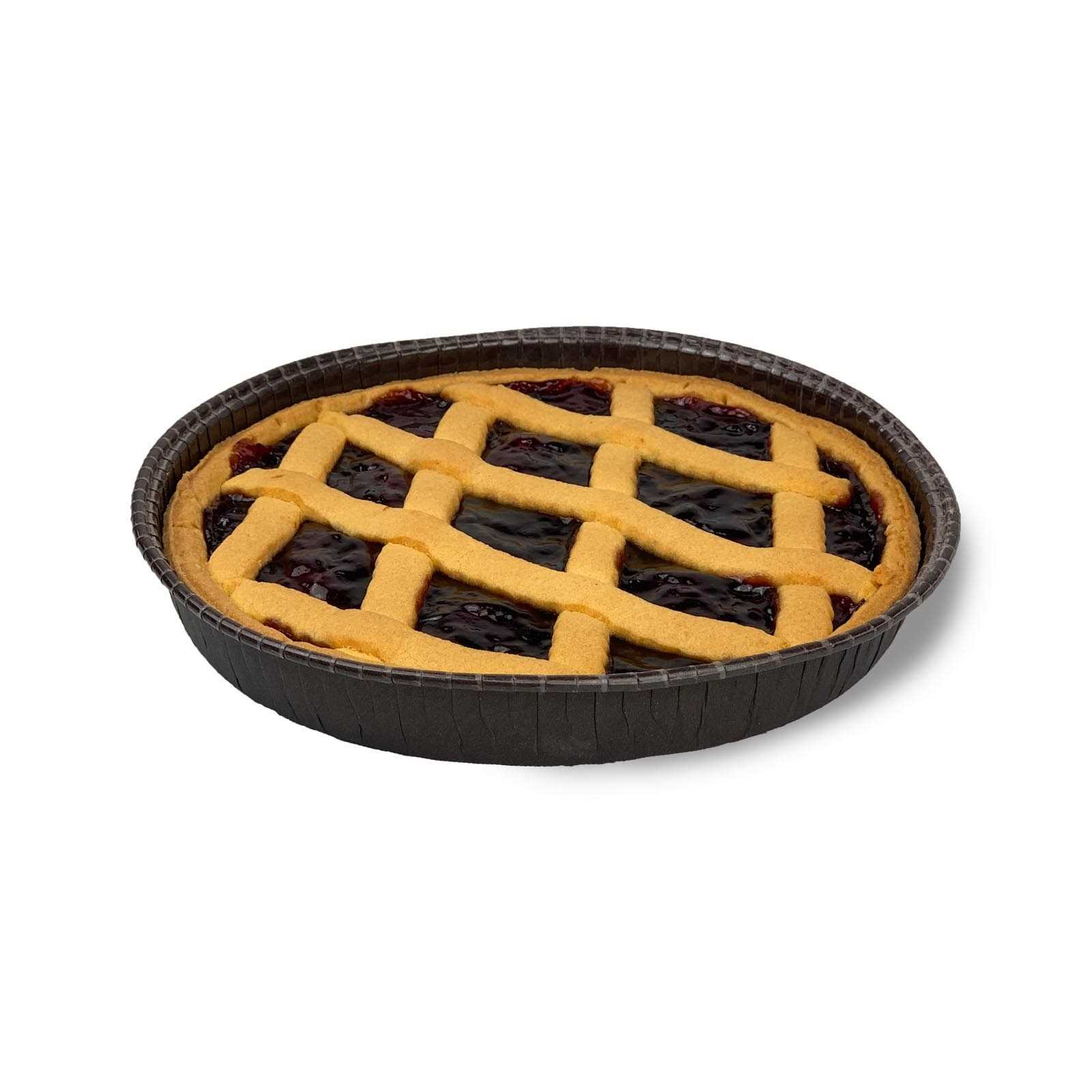 „Crostata” Beerenmarmeladenkuchen.