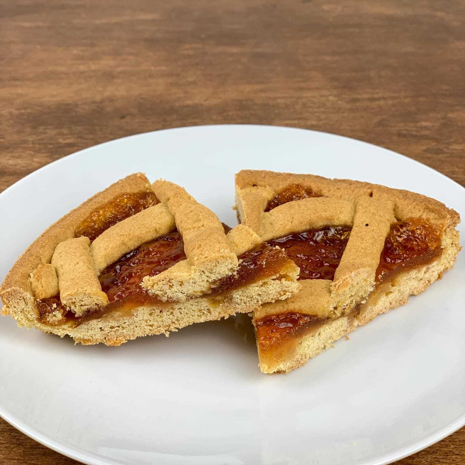“Crostata” Verna Wheat Apricot Jam Pie.