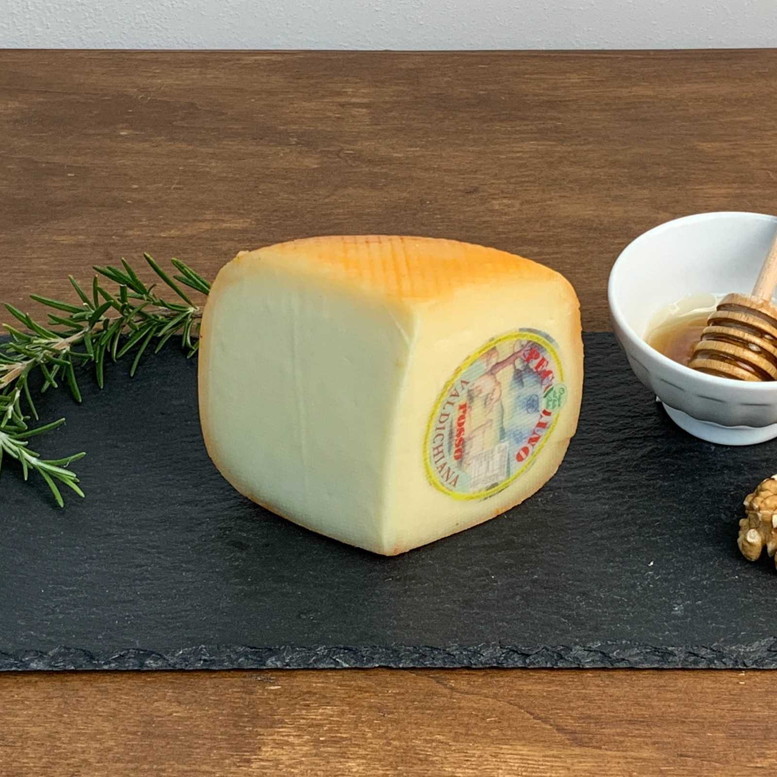 “Rosso Valdichiana” Semi-Aged Tuscan Pecorino Cheese.