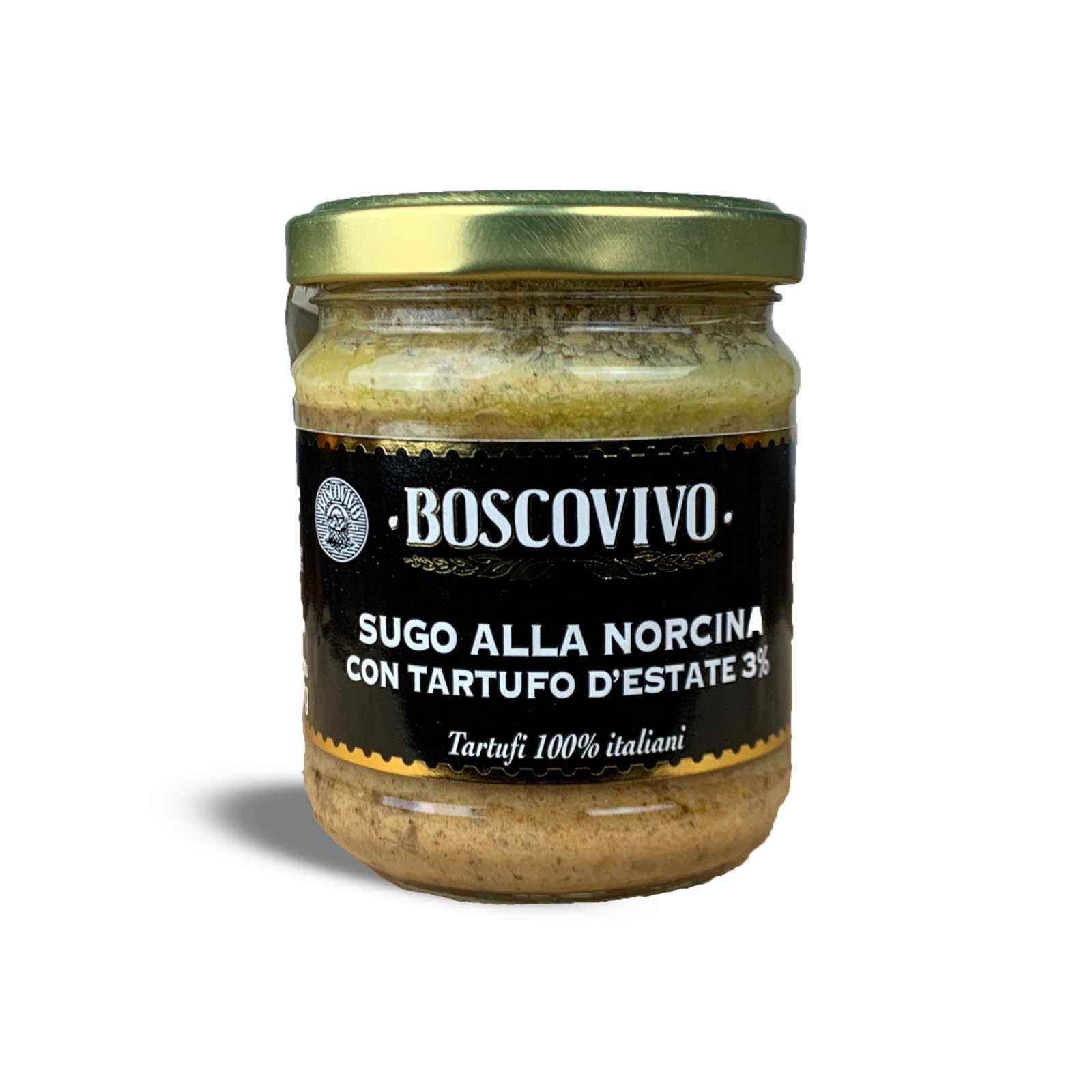 Truffle “Norcina” Pasta Sauce - Summer Truffle 3% Tuber Aestivum Vitt. - 100% Italian.