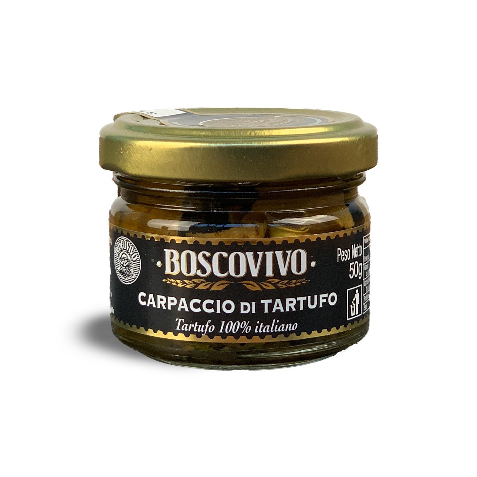 Black Summer Truffle Carpaccio - Tuber Aestivum Vitt. - 100% Italian.
