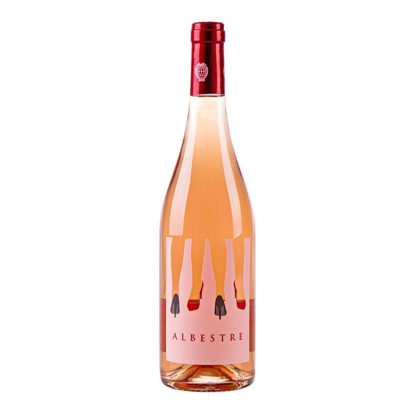 “Albestre” of Buccelletti is a delicate rosé wine with a gentle aroma of fresh cherry, obtained through a bloodletting blend of Sangiovese and Syrah grapes from the first pressing.