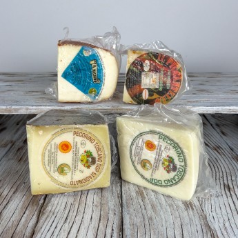 The Tasting Box - “Degustazione Di Formaggi” is made up of a selection of products for a total of about 1.5 kg. Perfect for tasting a perfect variety of Tuscan cheeses.